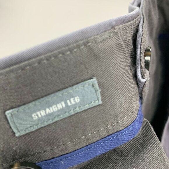 Bonobos Pants Mens 35 x 30 Friday Gray Straight Leg Workwear Casual Friday - Picture 10 of 10